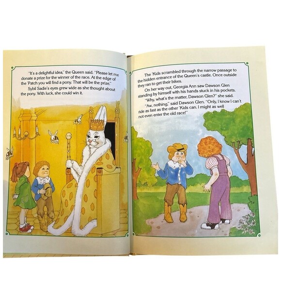 The Cabbage Patch Kids The Big Bicycle Race Children’s Book Vintage 1984 - Picture 3 of 4